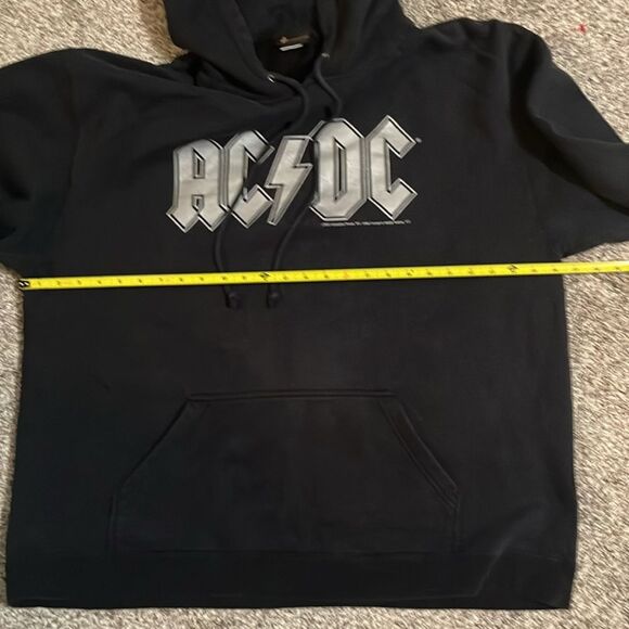 AC/DC 2005 Back in Black Aces in Eights Band Sweatshirt Hoodie Men’s Unisex XXL - Picture 7 of 11